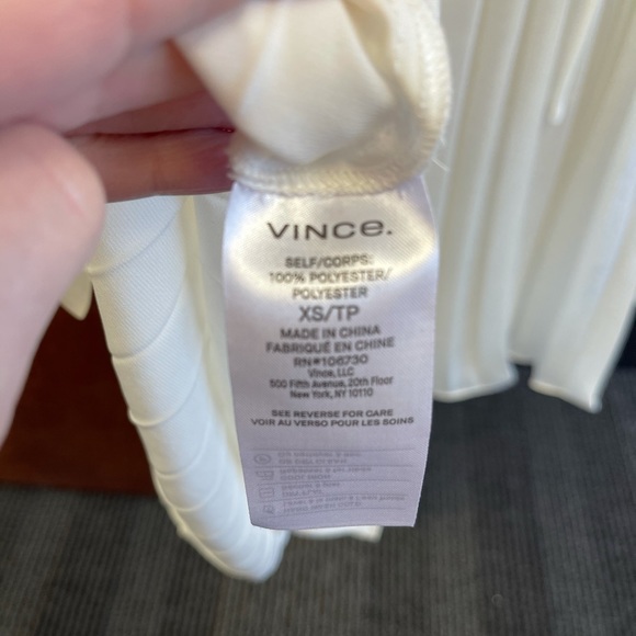 Cream / white Vince XS shirt - Picture 4 of 4
